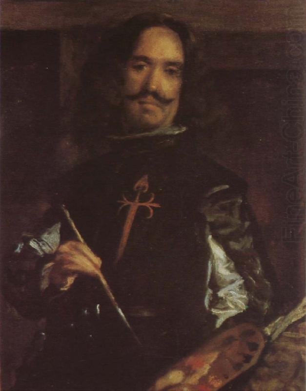 VELAZQUEZ, Diego Rodriguez de Silva y Detail of Palace handmaiden china oil painting image